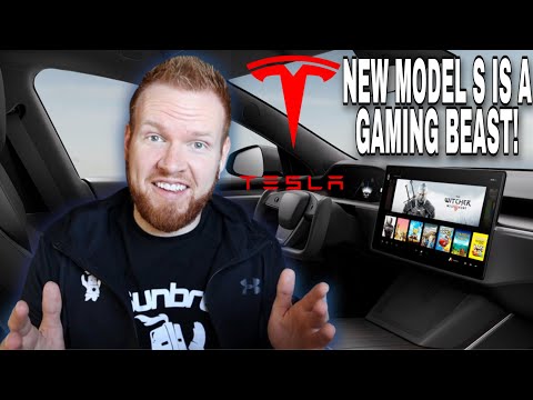 New Tesla Model S Runs Games As Well As The PS5 And Xbox Series X!