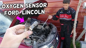 HOW TO REPLACE OXYGEN SENSOR BANK 2 SENSOR 1 FORD LINCOLN 3.5 3.7