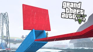 TYLKO JEDNA OSOBA MOŻE TO WYGRAĆ w GTA 5 Online Hogaty i EKIPA "BIEGANY PARKOUR WODNY!" #216 screenshot 4