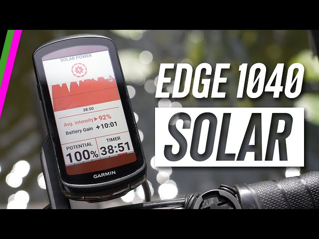 Le Garmin Edge 1040 testé de fond en comble 