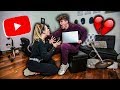 I DELETED OUR YOUTUBE CHANNEL! MY GIRLFRIEND CRIED!! *PRANK*