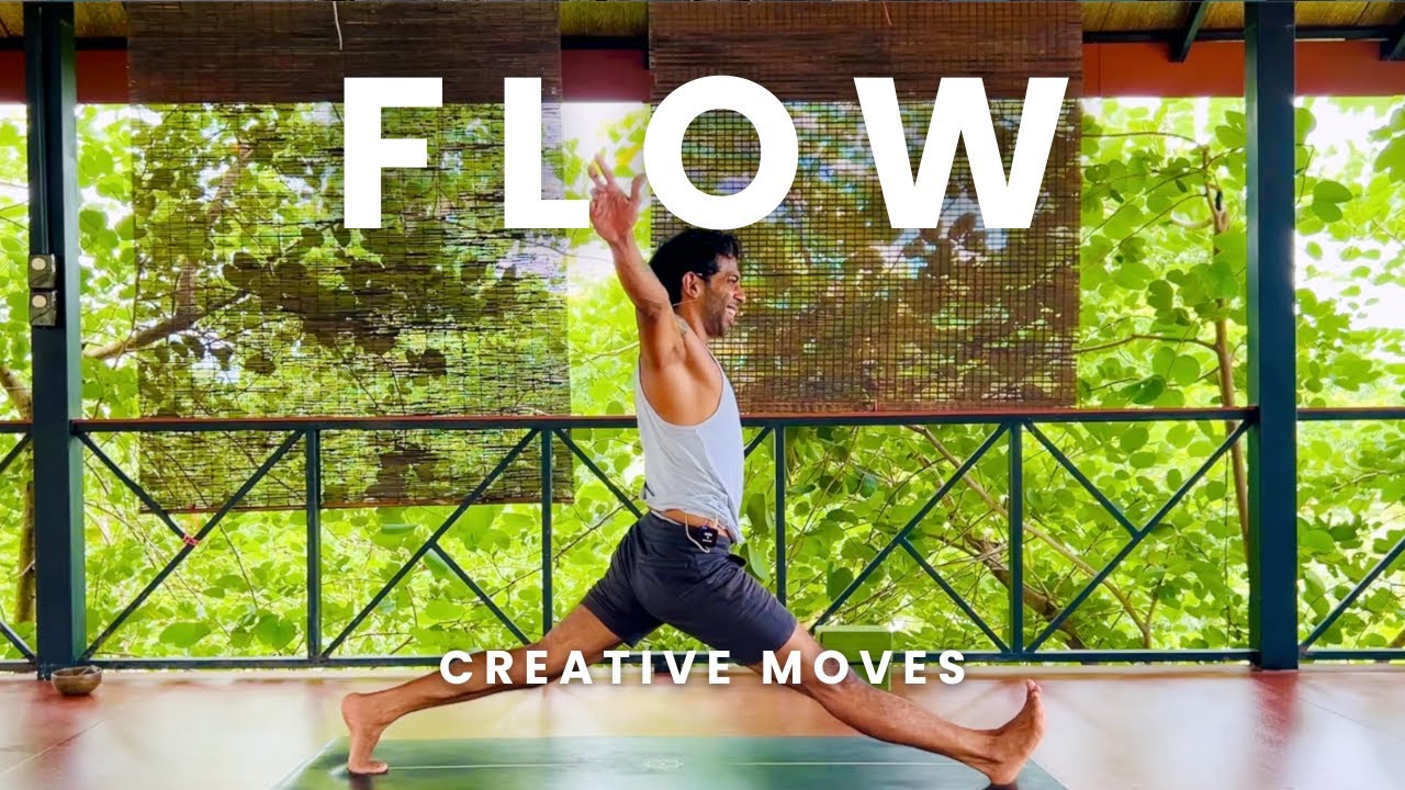 Still from Yoga Remix: Transforming Traditional Poses Creatively