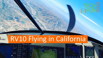 First flight in RV10 airplane (LA 2022)