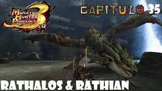 MONSTER HUNTER (Portable 3rd) CAPITULO 35 "Rathalos y Rathian"