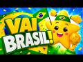 VAI BRASIL! Música da Copa do Mundo para Crianças | 10 Minutos