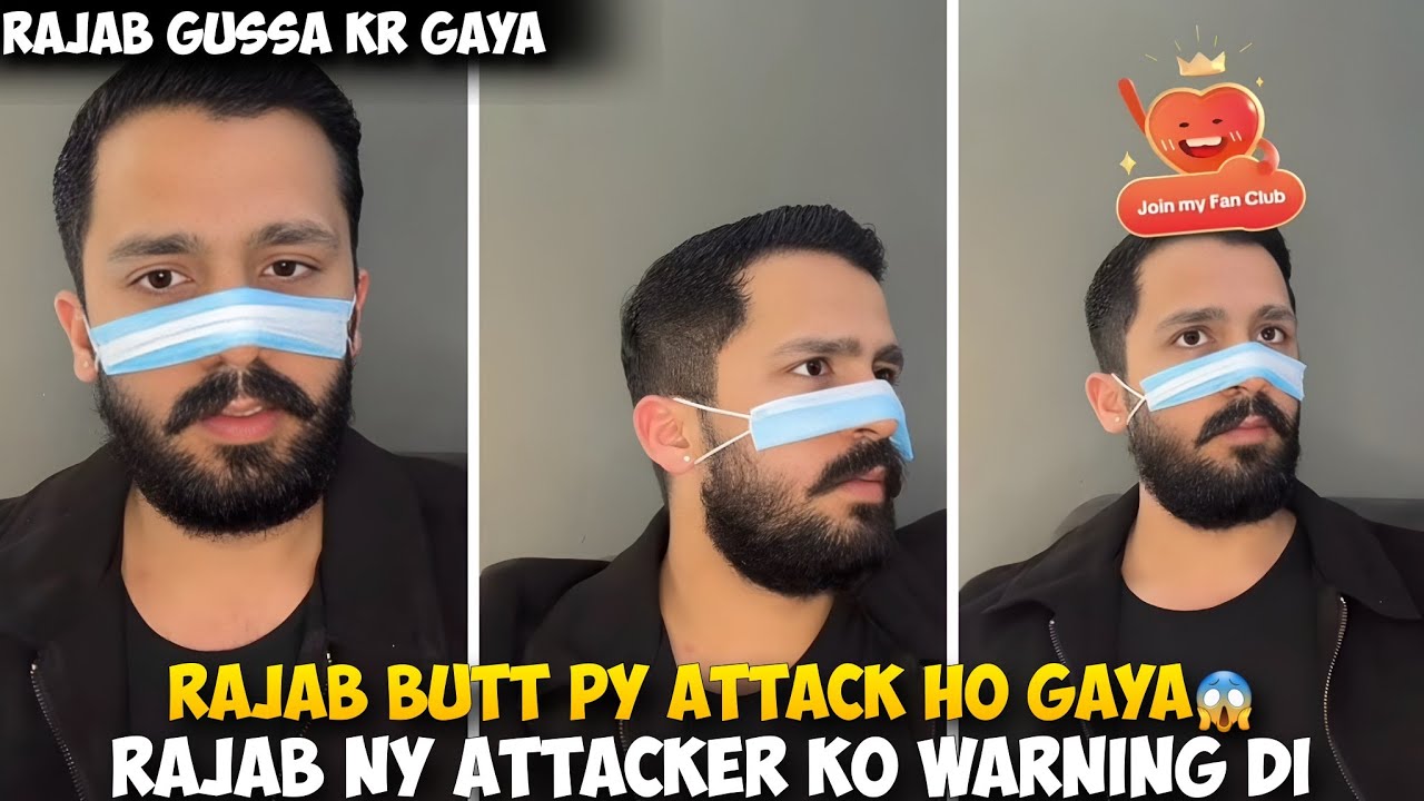 Rajab Butt Py @ttack Ho Gaya | Rajab Butt Ny @ttacker ko Warning Di | Rajab Butt