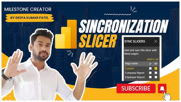 🔄Synchronization Slicer In POWER BI