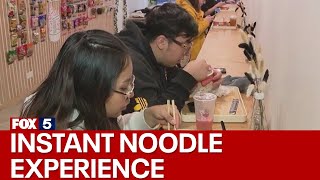 Embracing the Instant Noodle experience at the Noodle Factory in Queens