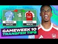 FPL Transfer Tips for Gameweek 10 | Maximize Your Fantasy Premier League Points ⚽