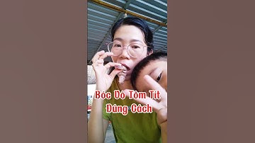 Bóc Vỏ Tôm Tít Không Đau Tay | Peel Mantis Shrimp Easily Without Hurting Your Hands #shorts