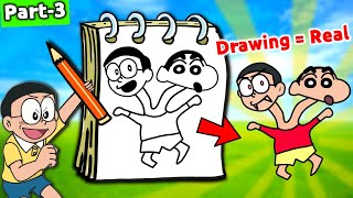 Drawing Became Real 😱 || Drawing Challenge || Funny Game Roblox 😂