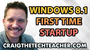 Windows 8 First Time Setup (2020)