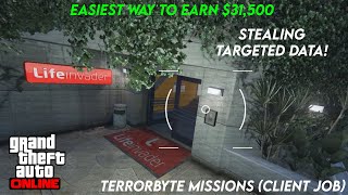 GTA Online: Targeted Data | Fastest & Easiest Method | Client Job (Terrorbyte Missions)