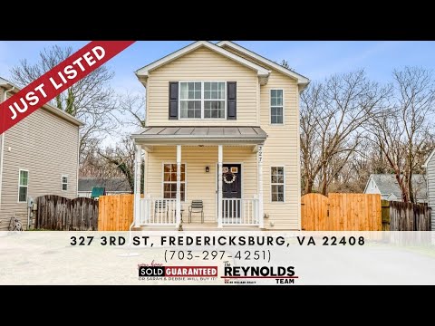 327 3rd Street, Fredericksburg, VA home video tour