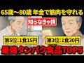 【衝撃】年金暮らしでも筋肉は守れる!コスパ最強タンパク食材TOP5