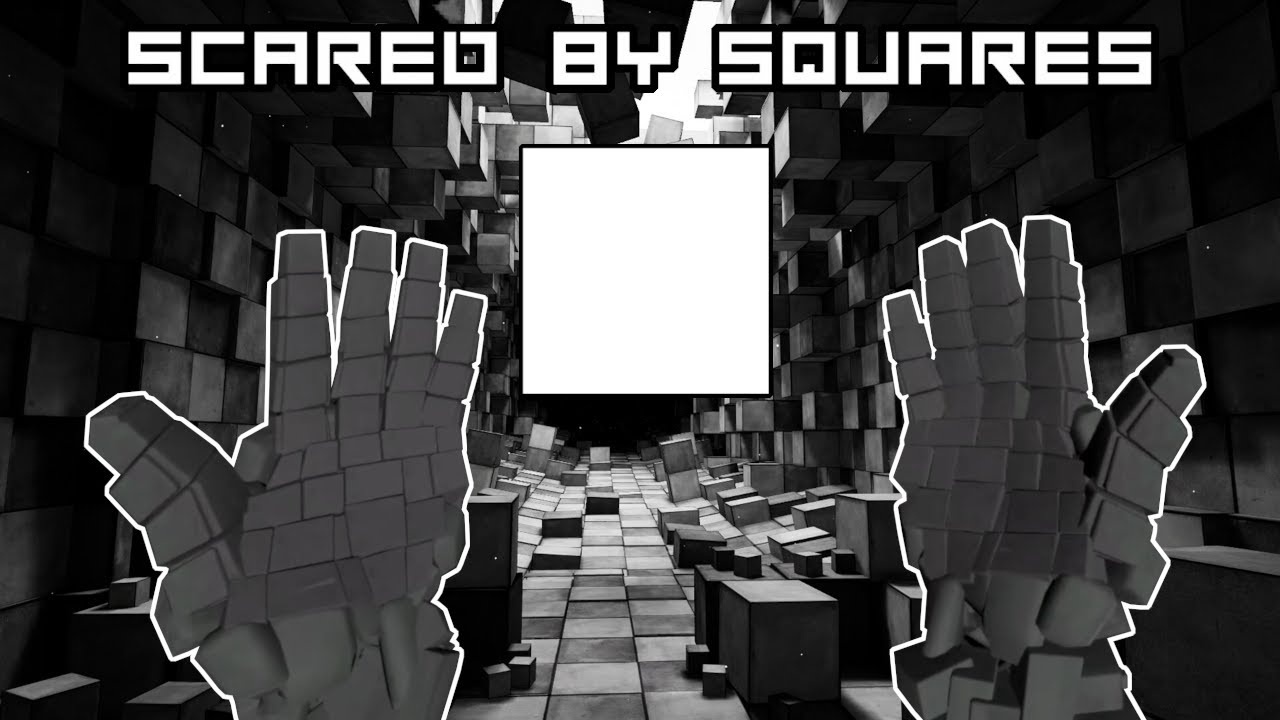 I'm not Scared! Just slightly Startled! | Scared by Squares Demo (Quest ...