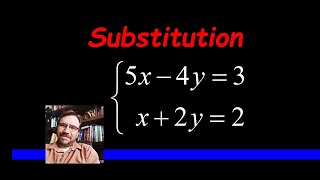 Solve the Linear System using Substitution