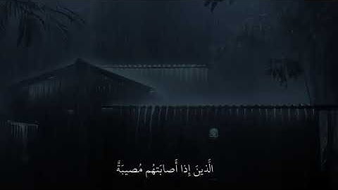 وبشر الصابرين 🤍 القارئ: محمد هشام