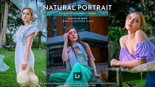 How to Edit Professional Portrait Photography | Lightroom Premium Presets DNG & XMP Free Download screenshot 3