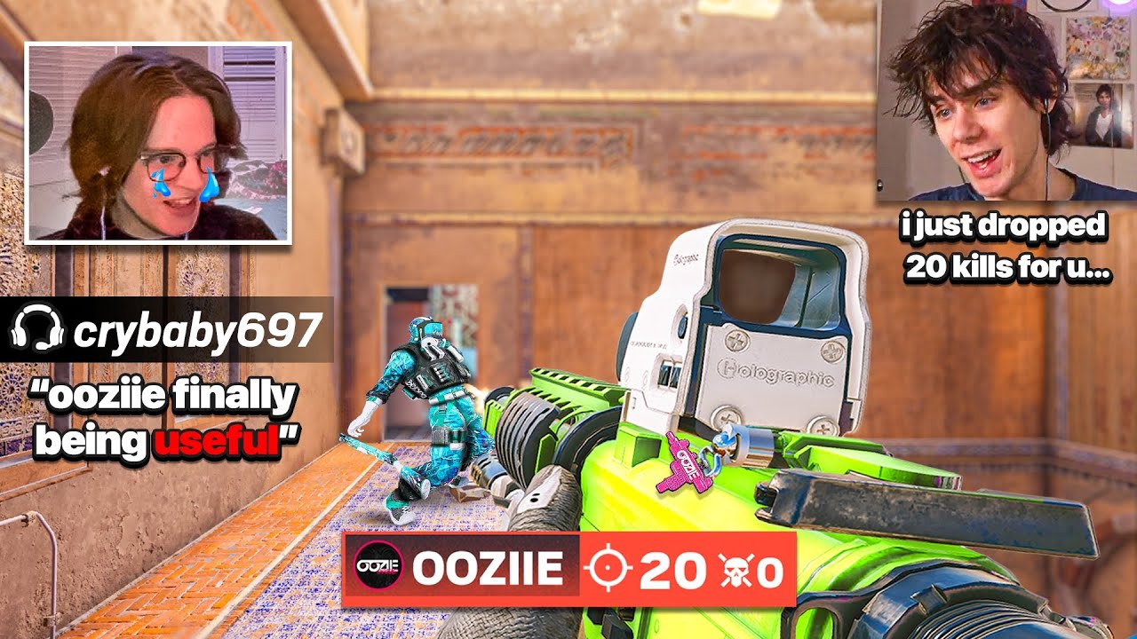 I Carried The Biggest CRYBABY in Siege (20KD)