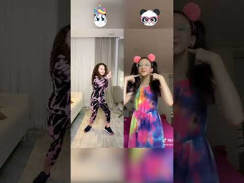 Dancinha 🦄  Valentina UniGirl  &  🐼 LULUCA  PANDINHA #10