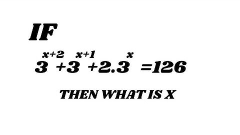 a nice exponential equation| challenge to solve x| Olympiad math