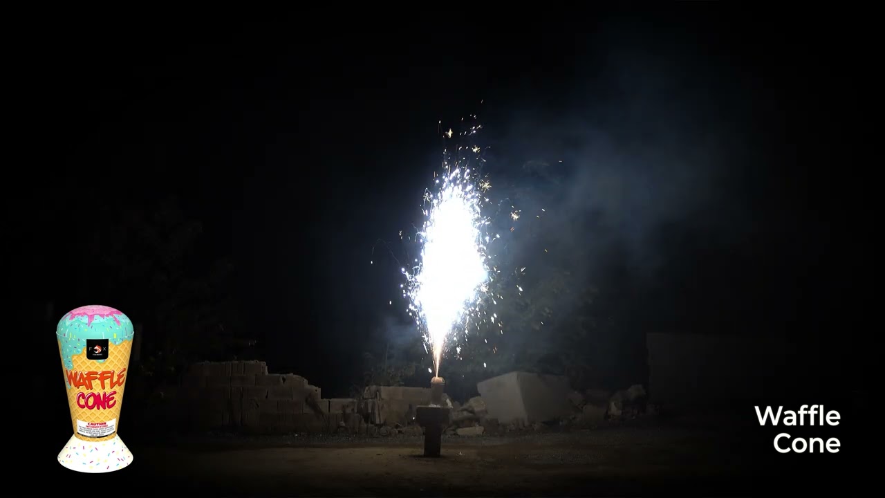 Waffle Cone - Fox Fireworks