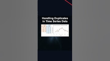 Handling Duplicates in Time Series Data #ai #artificialintelligence #machinelearning #aiagent