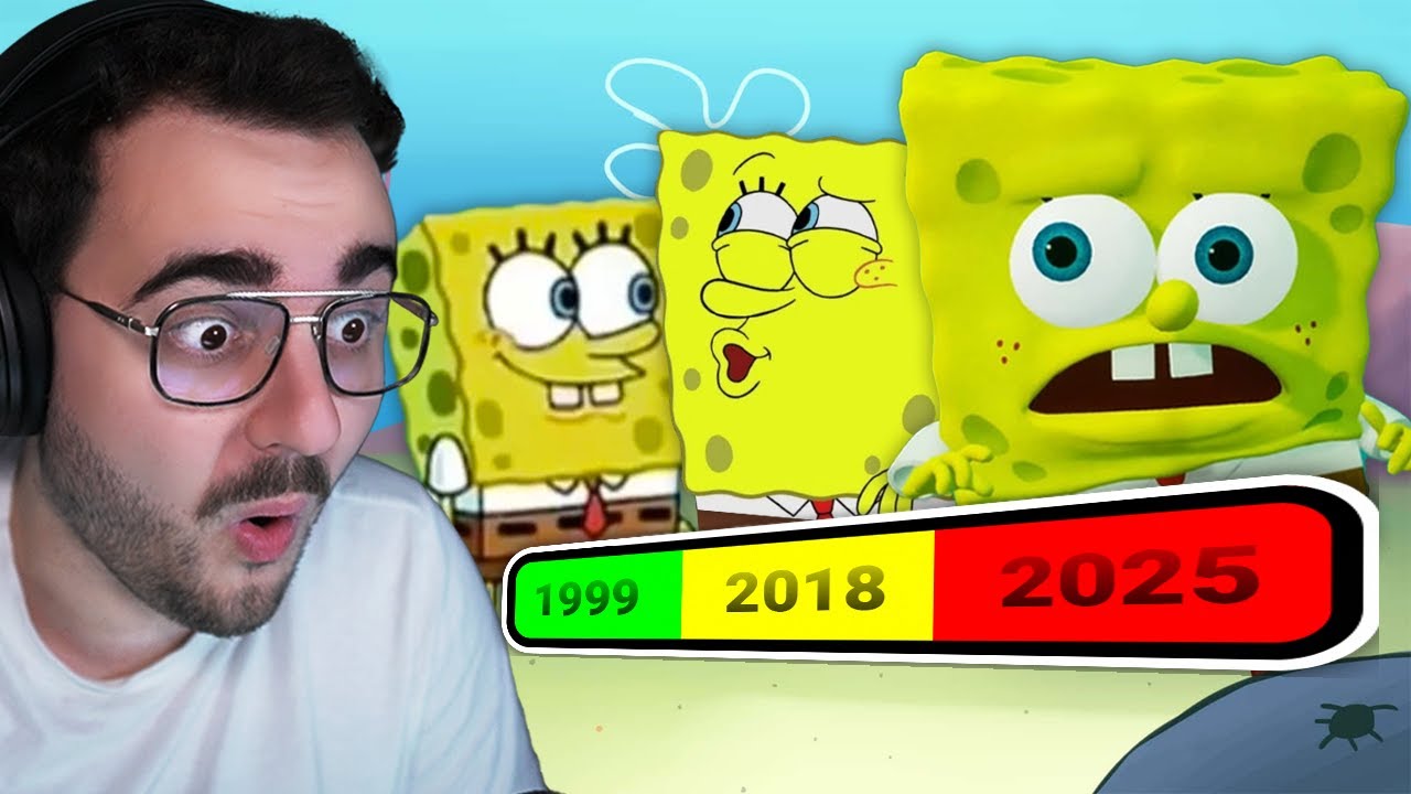 ZNISZCZYLI mojego SPONGEBOBA