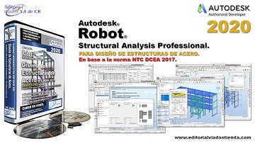 Curso de Autodesk Robot Structural 2020 Para Diseño de Estructuras de Acero.