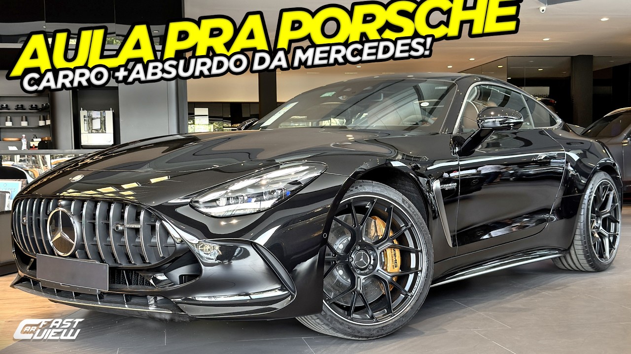 PORSCHE FICOU COM INVEJA! NOVO AMG GT63S COUPÉ 2026 816 CV, 0 A 100 DE FOGUETE E INTERNA SURREAL!