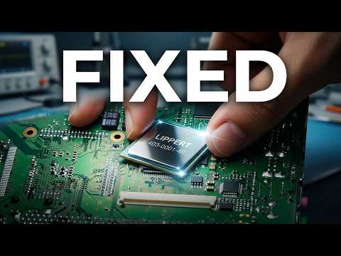 Fixing No Display by Replacing the Graphics Chip | LIPPERT 403-0001-40