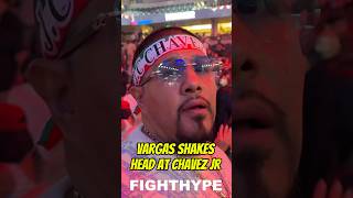 Fernando Vargas SHAKES HEAD at Julio Cesar Chavez Jr LOSING to Jake Paul