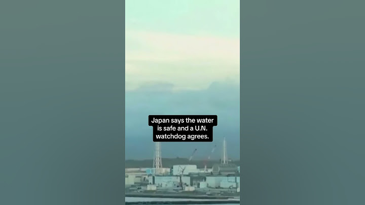 Japan begins releasing treated radioactive wastewater from Fukushima nuclear plant disaster #shorts