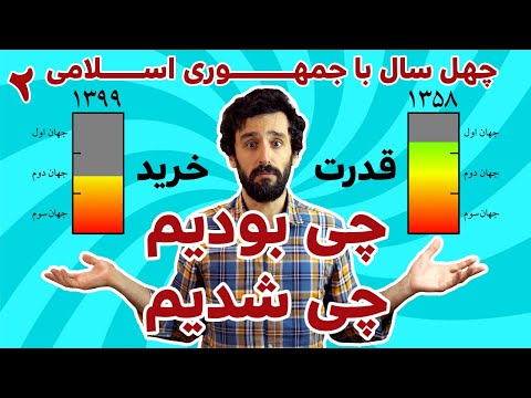 (قسمت 2) چهل سال با جمهوری اسلامی، چی بودیم چی شدیم؟ -Islamic Republic 40 Years Economic Results