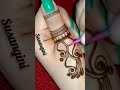 cute mehendi design #shorts