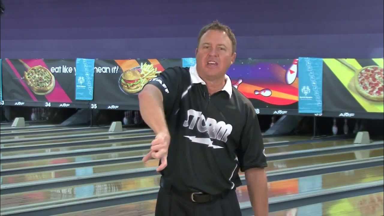 Storm How To Put Rotation On A Bowling Ball YouTube