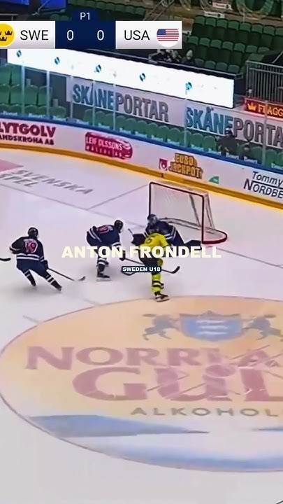 🫢 Anton Frondell 🆚 USA! #svenskhockeytv #nhldraft2025