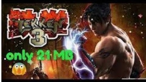 Tekken3 game download only 21 mb real video by technical sir
