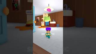 thanos use brain in teamwork obby #roblox #shorts