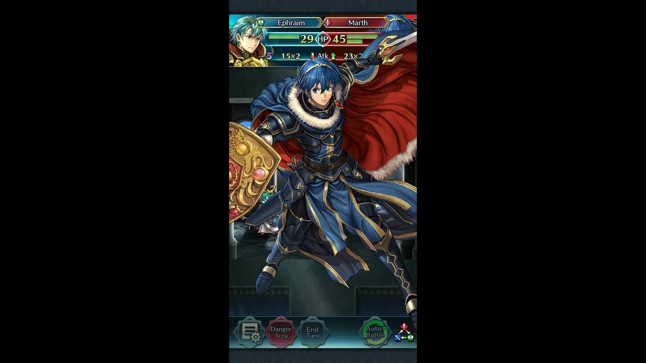 Fire Emblem Heroes Legendary Hero Battle Marth Abyssal