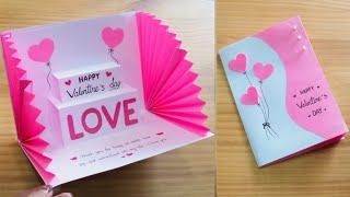Beautiful Valentine's day greeting card / How to make Valentine's day card / Valentine's day making