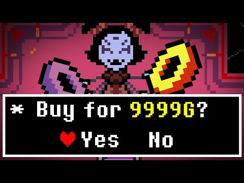 Can You BUY a Spider Donut from Muffet With Enough Gold? [ Undertale ]