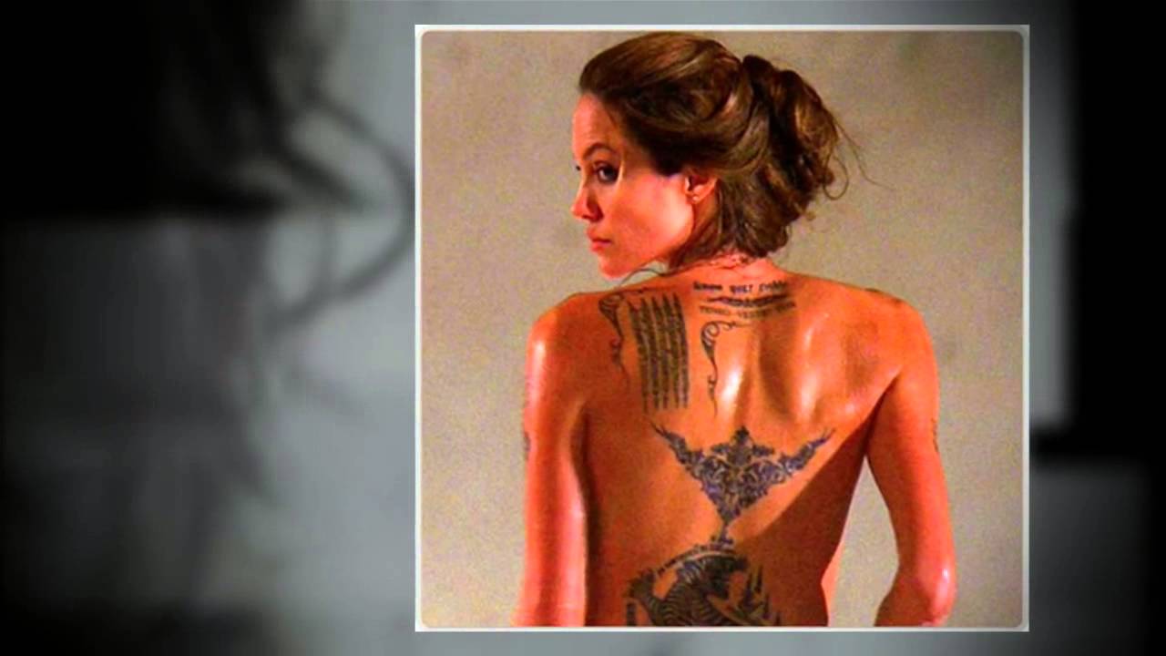 Angelina Jolie Tattoos Youtube