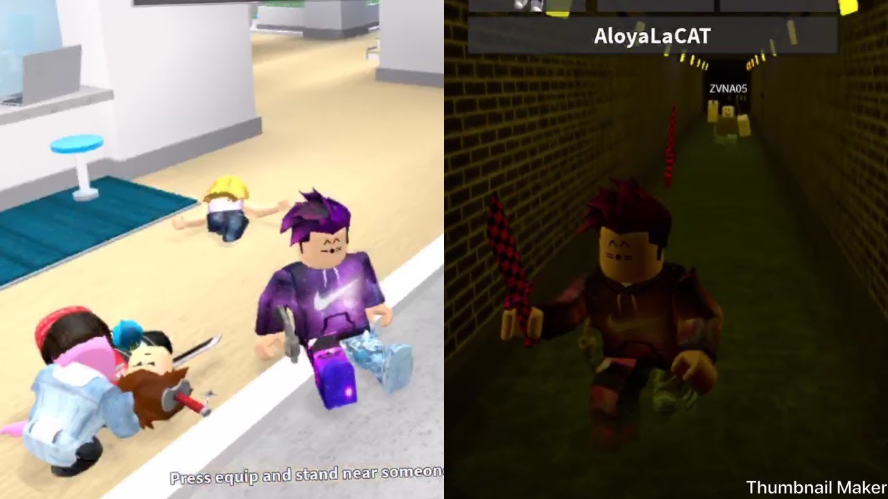 Murder Mystery 2 Assassin Assassin Mode Roblox Youtube - iballisticsquid roblox murderer mystery 2