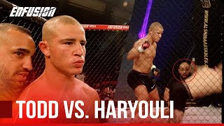 Nabil Haryouli's MMA Debut Lasted 40 SECONDS! | Todd vs. Haryouli | Enfusion Full Fight