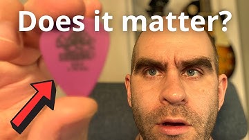 Something I never knew about guitar picks