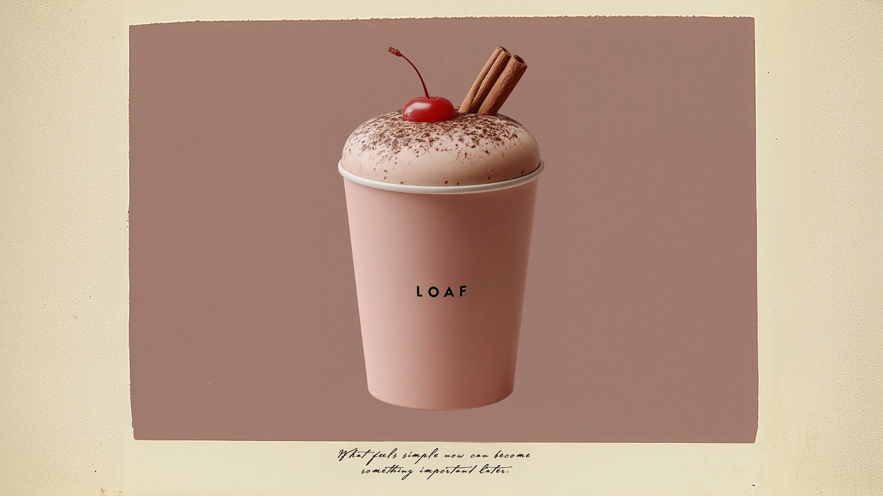 Cherry Earl Grey Milk Tea.