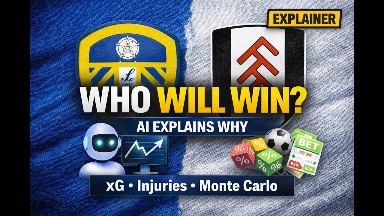 AI Explains Leeds vs Fulham: xG, Injuries, Weather & Win Probabilities