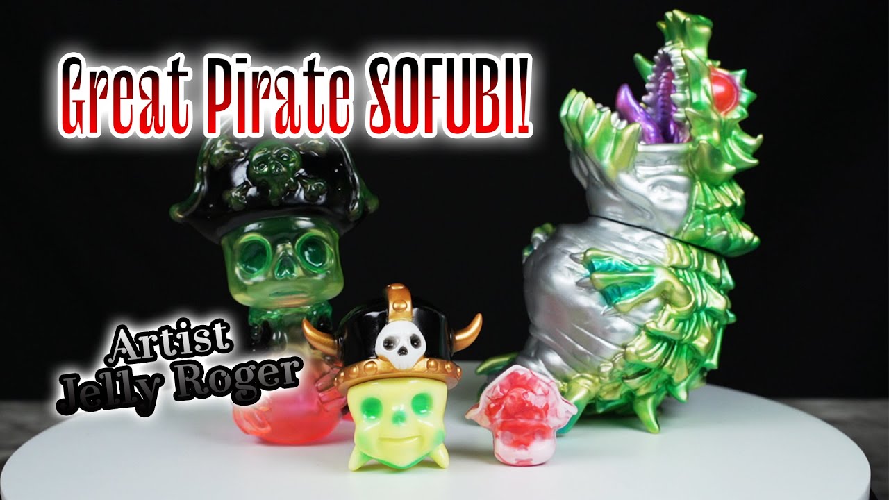 Jelly Roger made his Soft Vinyl debut at WF2020 Winter! Cute